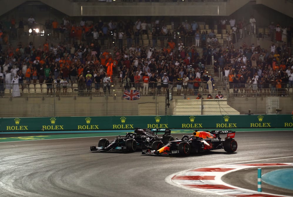 F1 Abu Dhabi Grand Prix 2021 as it happened: Mercedes to lodge formal  appeal with initial protests rejected after Max Verstappen wins world  championship in controversial fashion to deny Lewis Hamilton