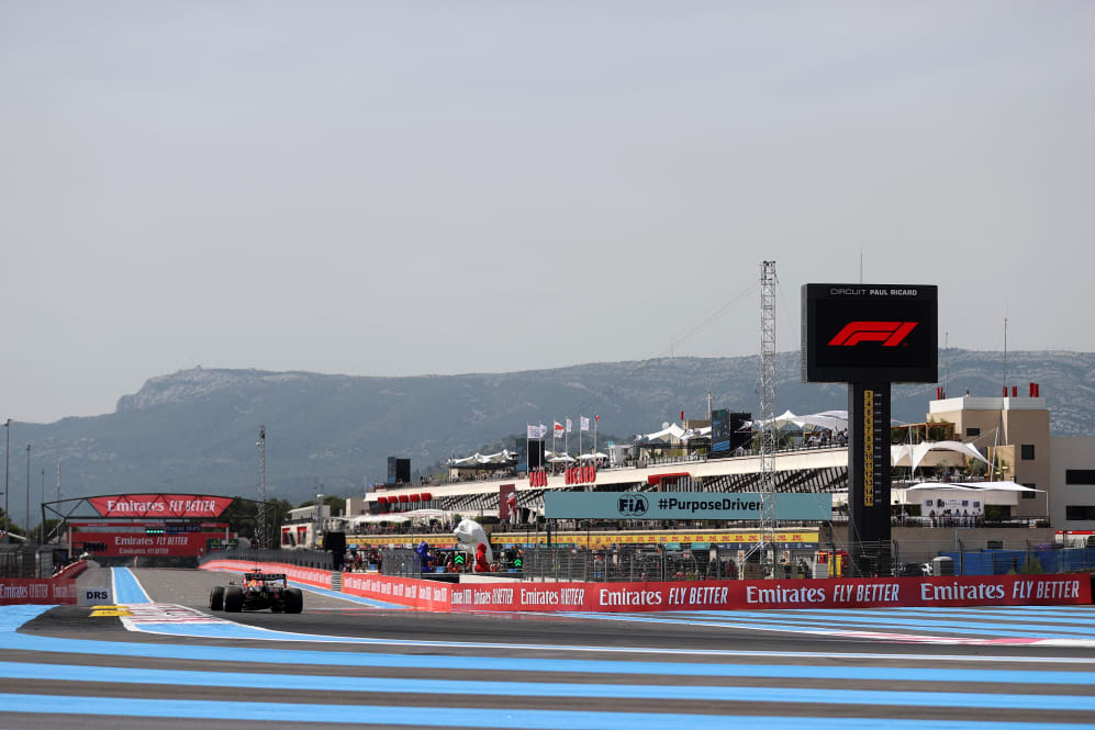 LE CASTELLET, FRANCE - JUNE 18: Max Verstappen of the Netherlands driving the (33) Red Bull Racing