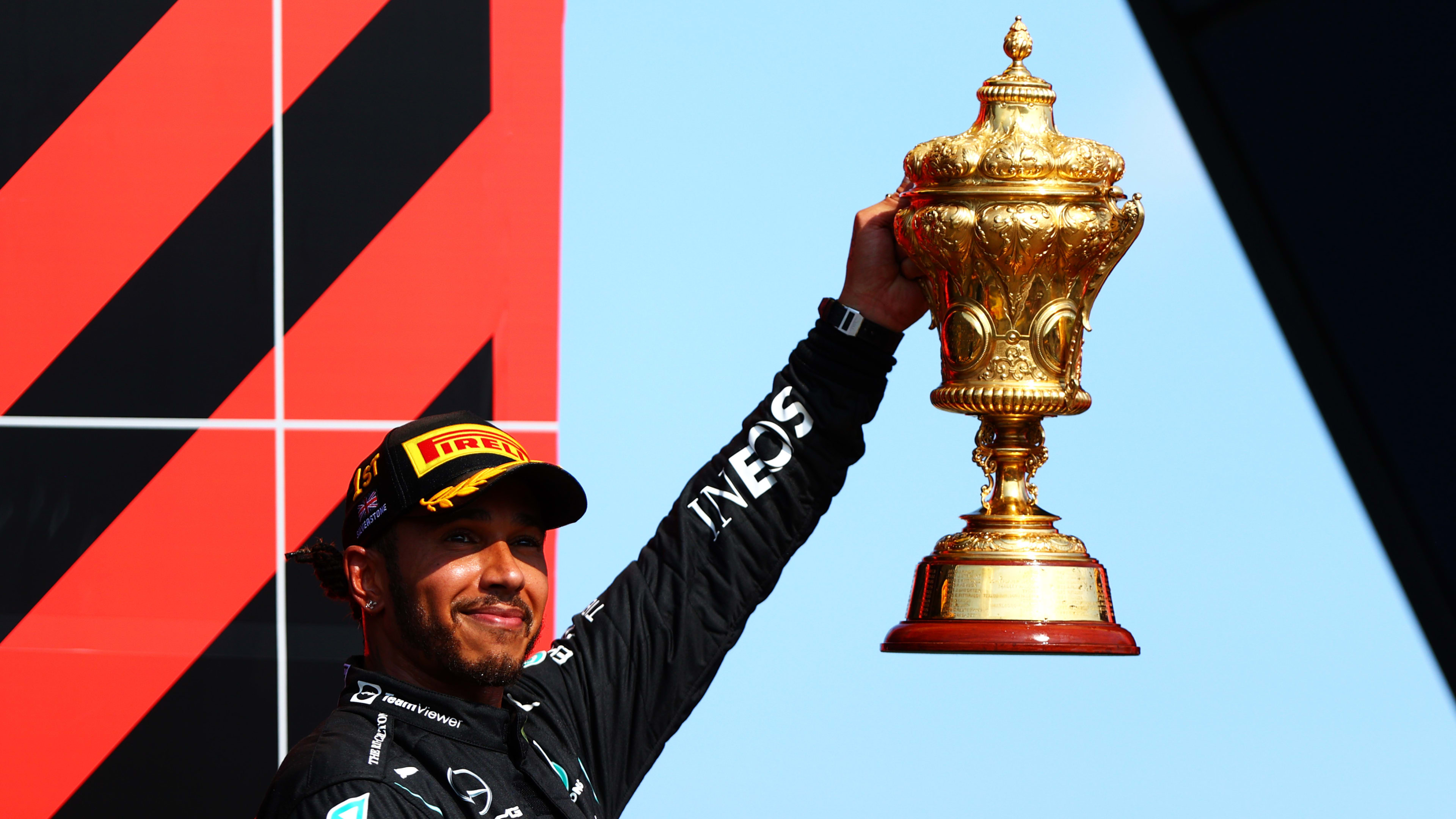 Hamilton roars back to win British GP after Verstappen crash