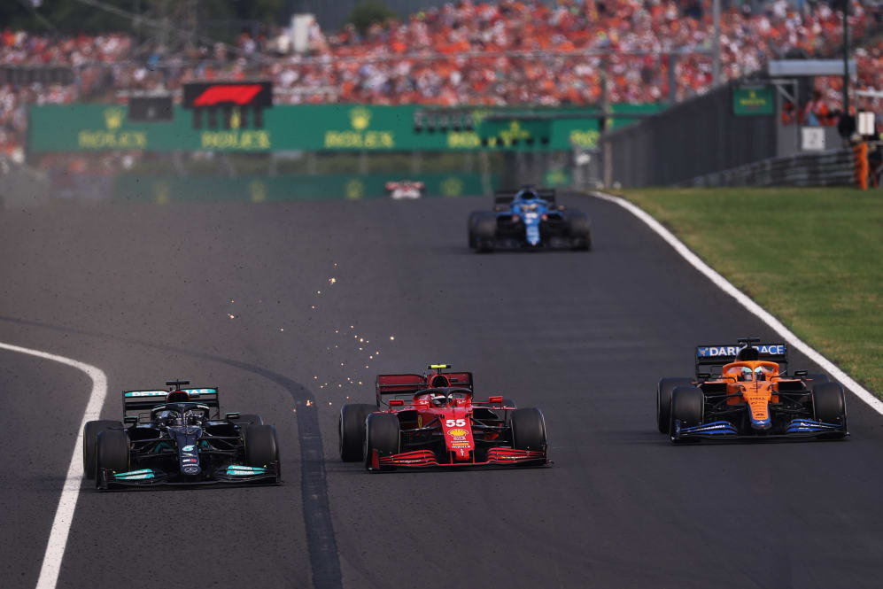 Hungarian Grand Prix transformed by crazy F1 cars - Carlos Sainz 