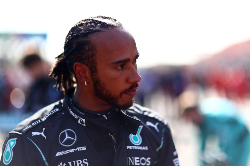 ZANDVOORT, NETHERLANDS - SEPTEMBER 05: Lewis Hamilton of Great Britain and Mercedes GP prepares to