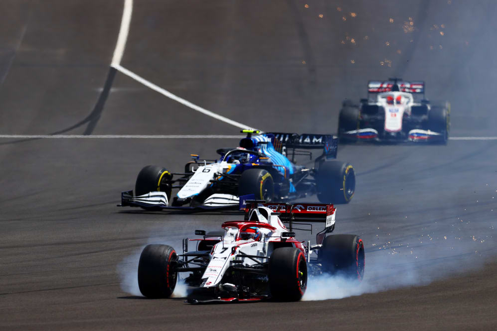PORTIMAO, PORTUGAL - MAY 02: Kimi Raikkonen of Finland driving the (7) Alfa Romeo Racing C41