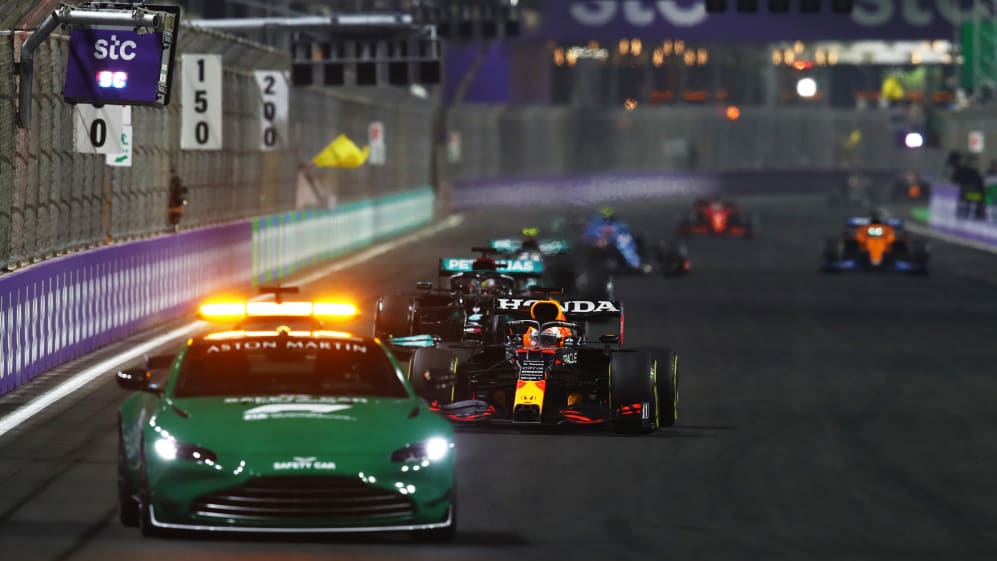 JEDDAH, SAUDI ARABIA - DECEMBER 05: Max Verstappen of the Netherlands driving the (33) Red Bull
