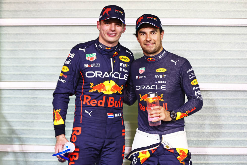 Verstappen blames slow rivals for silly F1 pitlane antics in Abu