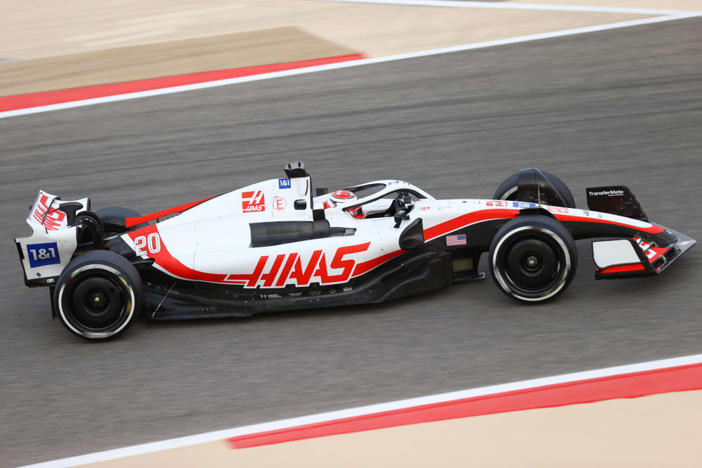 Kevin Magnussen Haas F1 Team VF-22 Formula 1 Bahrain GP 2022