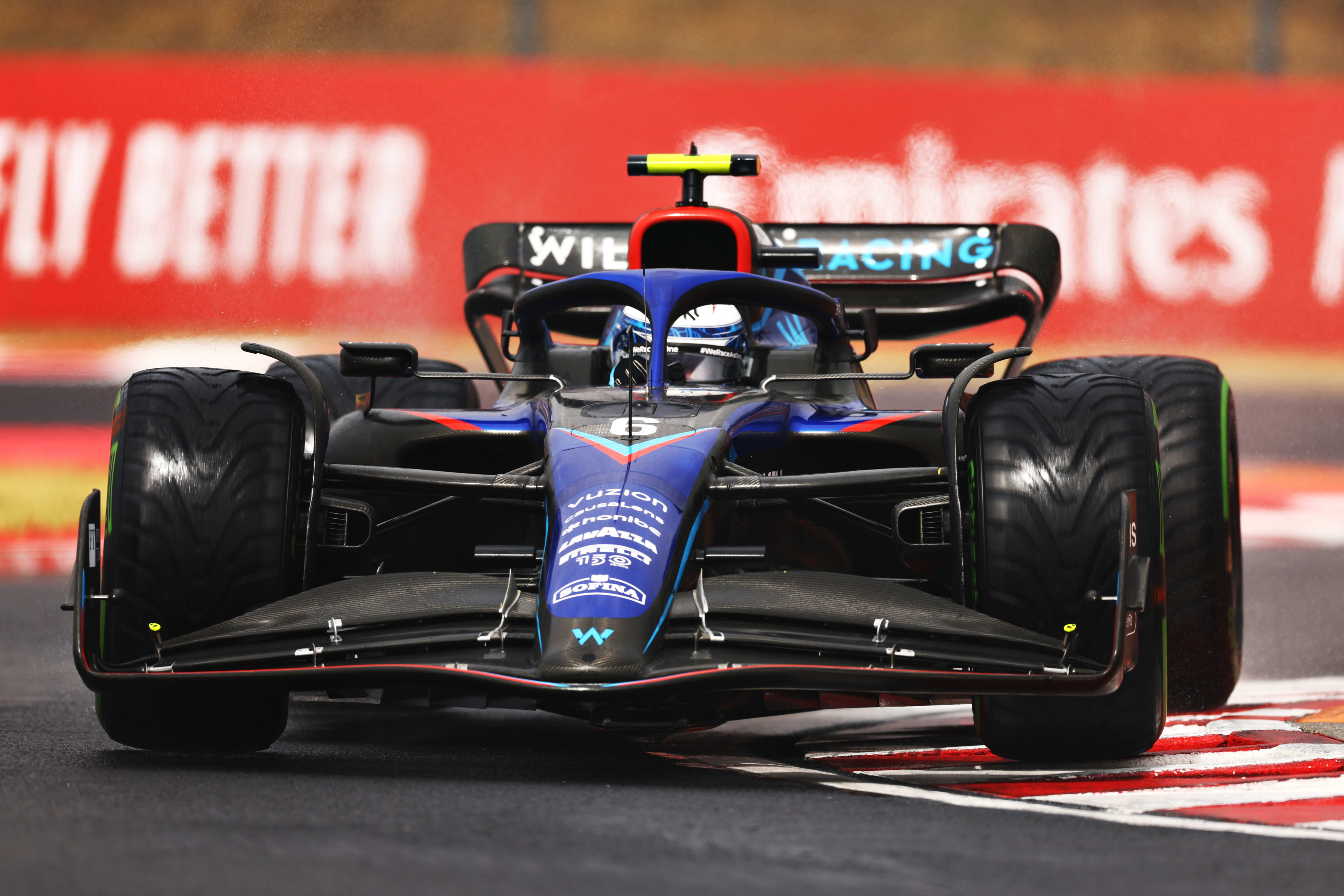 2022 Hungarian Grand Prix FP3 report and highlights Sensational Latifi leads Williams 1-3 in wet final practice in Budapest as Leclerc takes P2 Formula 1®