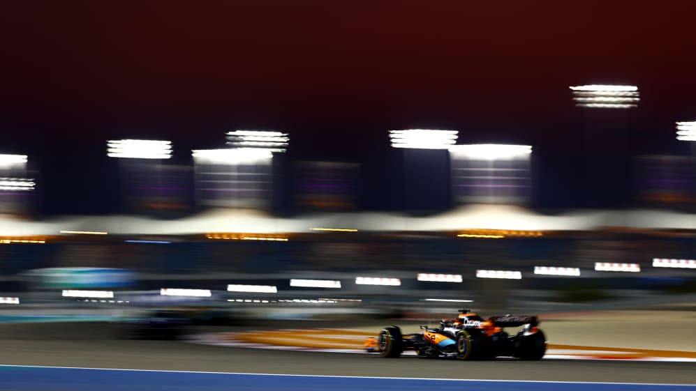 BAHRAIN, BAHRAIN - MARCH 03: Oscar Piastri of Australia driving the (81) McLaren MCL60 Mercedes on