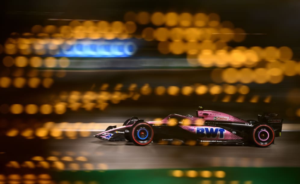 BAHREIN, BAHREIN - 5 DE MARZO: Pierre Gasly de Francia conduciendo el (10) Alpine F1 A523 Renault en