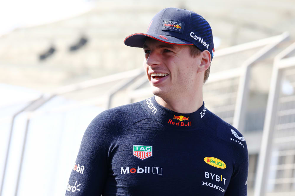 BAHRAIN, BAHRAIN - FEBRUARY 23: Max Verstappen of the Netherlands and Oracle Red Bull Racing looks