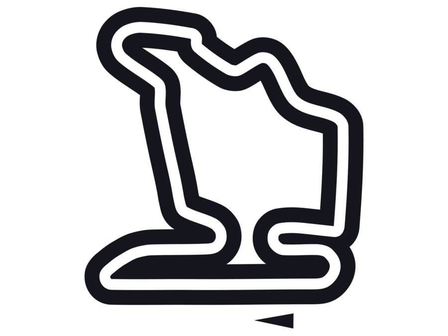Hungaroring pist haritası