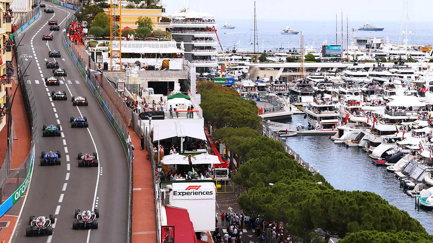 Monaco Grand Prix harbour