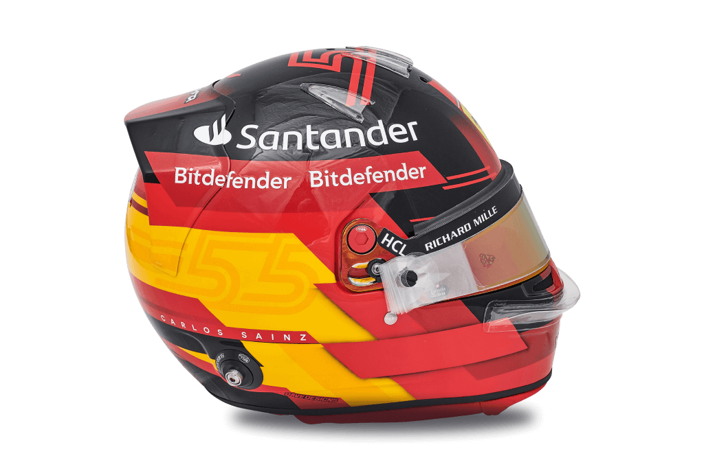 casco Carlos Sainz