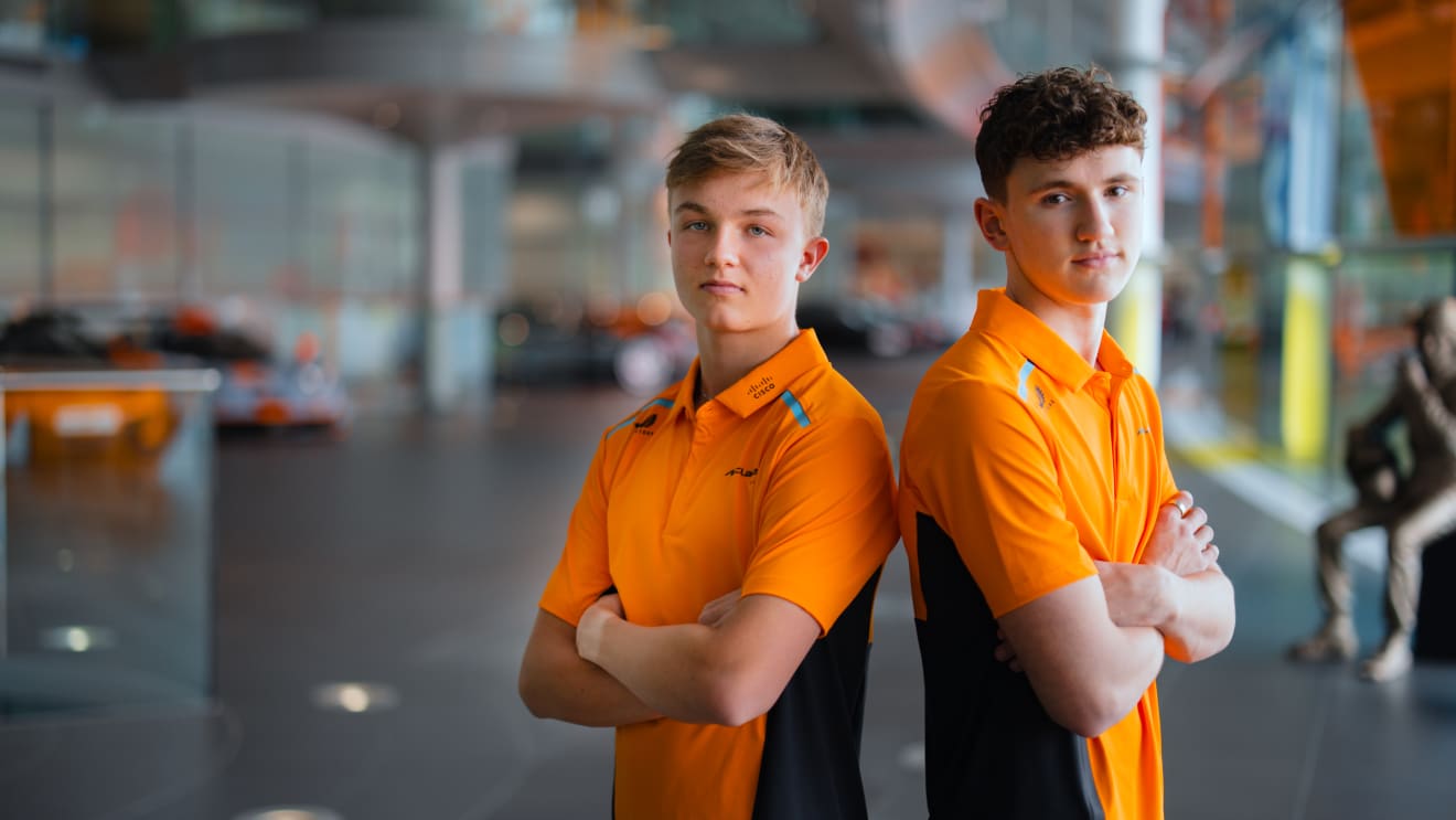 Formula 3 drivers Dunne and Stenshorne join McLaren Driver Development programme