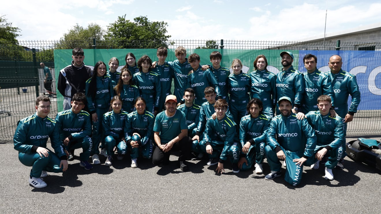Aston Martin and Alonso host STEM education event to inspire the next generation ahead of Spanish GP