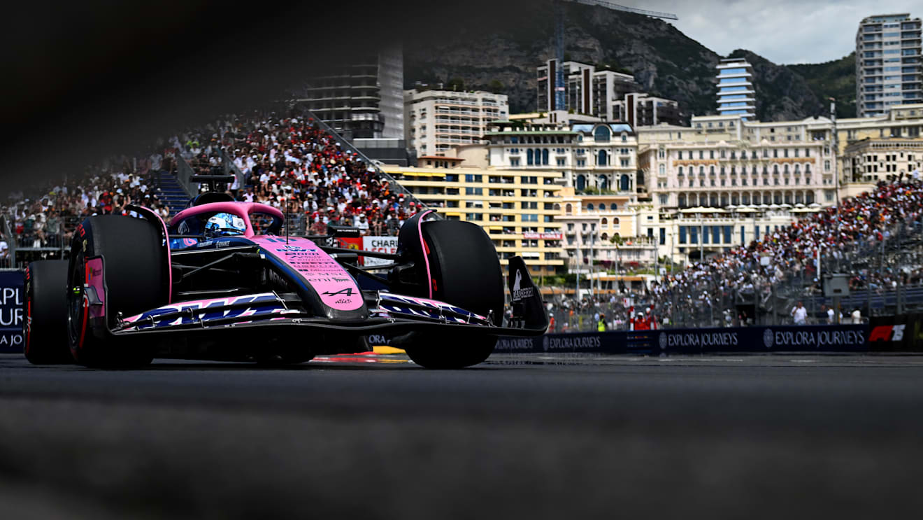 MONTE-CARLO, MONACO - MAY 23: Pierre Gasly of France driving the (10) Alpine F1 A525 Renault on