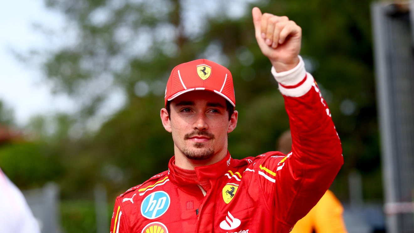 Leclerc pleased with Imola podium as he says ‘it’s looking good’ for Ferrari in remainder of season