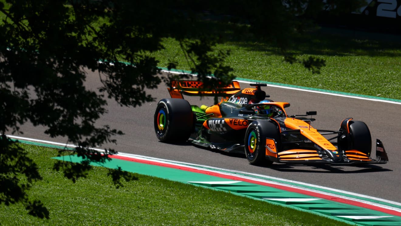 FP3: Piastri fastest during final practice session in Imola after Alonso and Perez crashes cause red flags