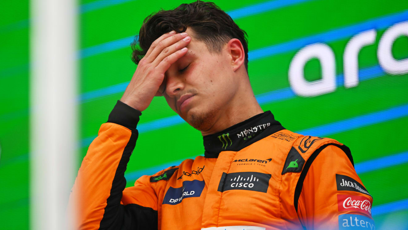 Norris claims he ‘should have won’ Spanish GP after tardy race start ‘ruined everything’
