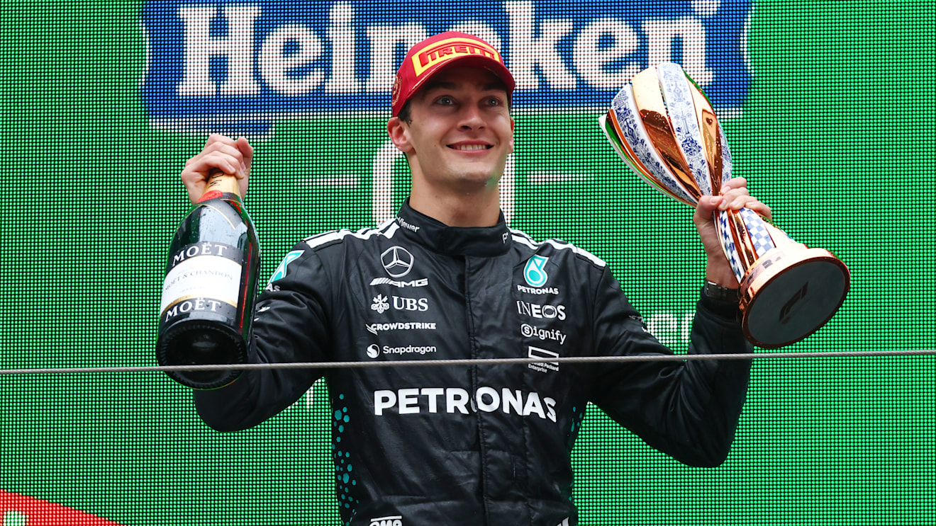Russell overjoyed with ‘one of my best weekends in F1’ after Chinese GP podium finish