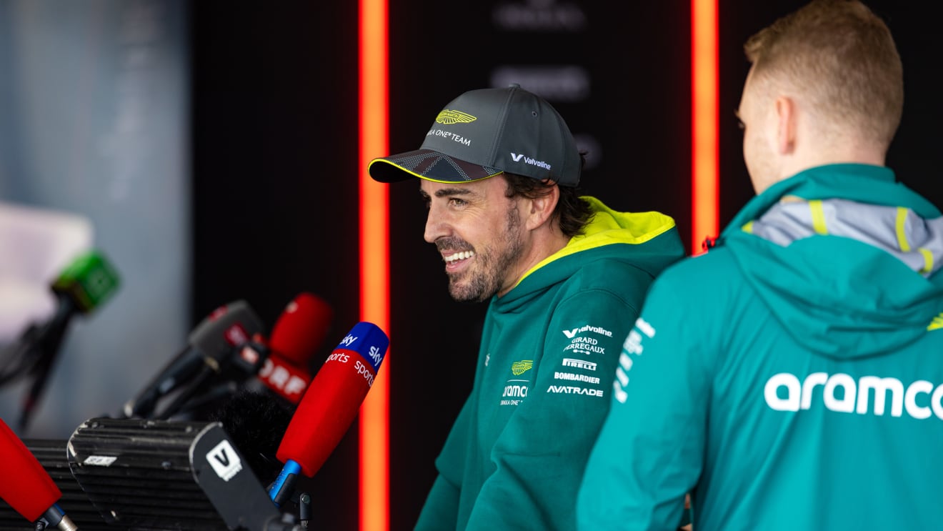 Alonso delighted with ‘boost’ for Aston Martin after double points result at Silverstone
