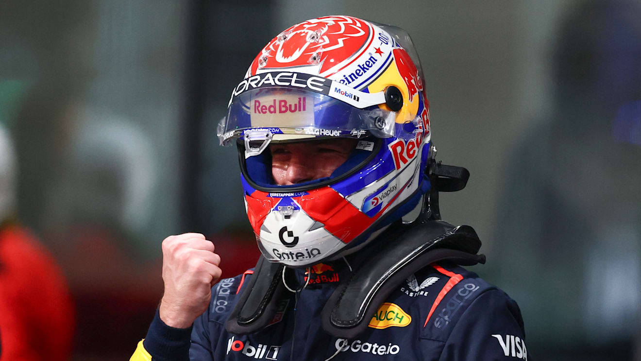 YEDDAH, ARABIA SAUDITA - 19 DE ABRIL: El holandés Max Verstappen, clasificado desde la pole position, y