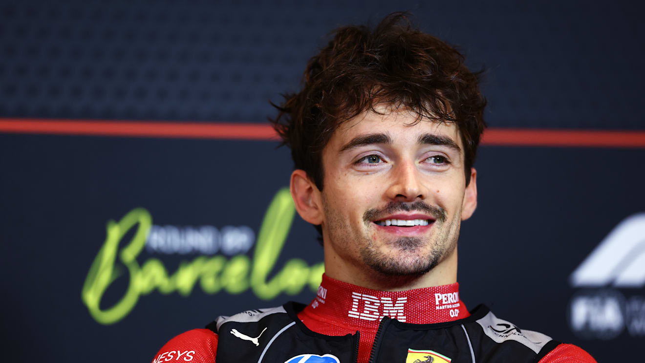 Leclerc ‘very happy’ with unexpected podium finish in Spain as he outlines clash with Verstappen