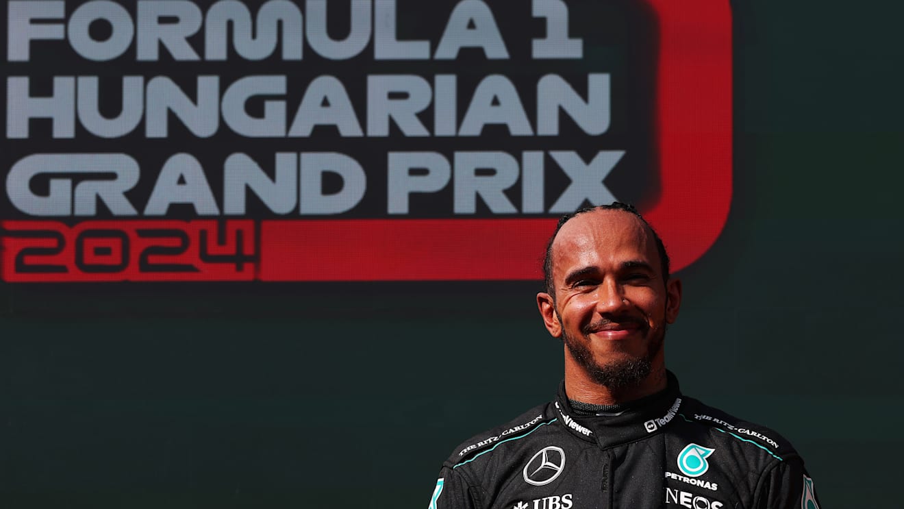 Hamilton thrilled with podium in Hungary after ‘very tough’ race as he reflects on ‘hair-raising’ battle with Verstappen