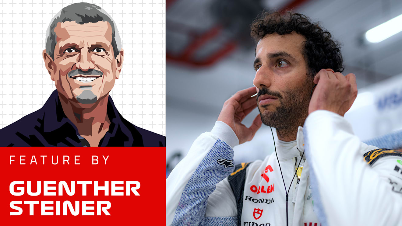 THE GUENTHER STEINER COLUMN: RB decision is tough on Ricciardo – but he knows in F1 you have to perform to survive