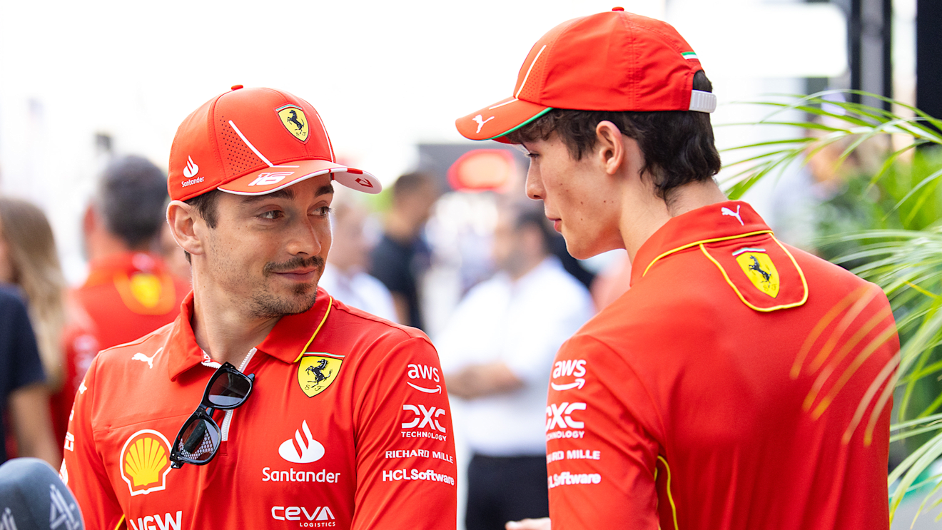 ‘I gained a lot of respect for him’ – Bearman praises Leclerc for ‘priceless’ advice ahead of whirlwind F1 debut