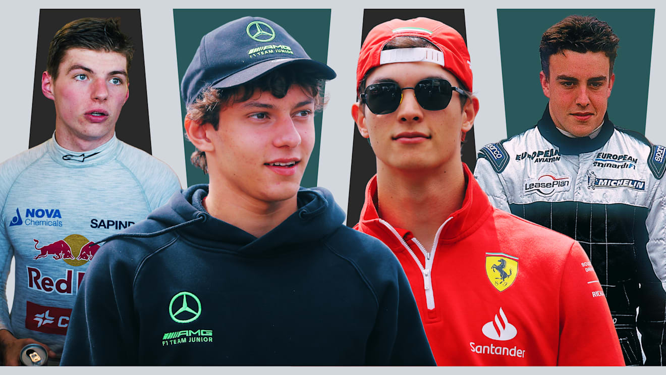 TEENAGE DREAMS: The 10 youngest drivers to race in F1 – and how they all fared – as Antonelli gets set for his debut