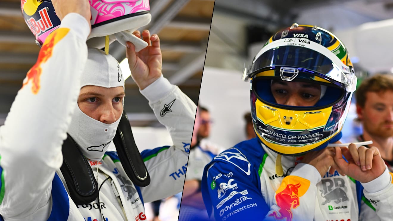 Racing Bulls drivers impress with P5 and P6 showing in Monaco practice despite ‘scary’ moments for Hadjar