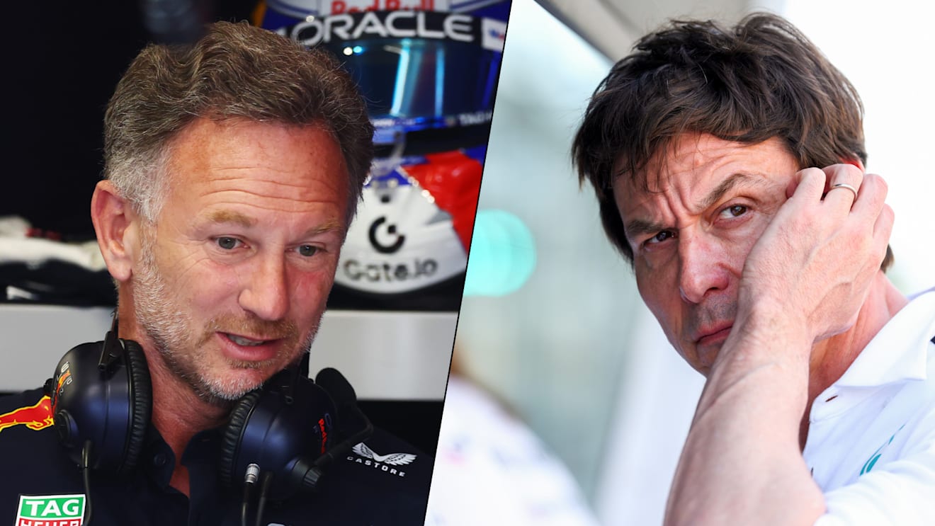 Horner and Wolff share their views on controversial Verstappen/Russell clash at end of Spanish GP