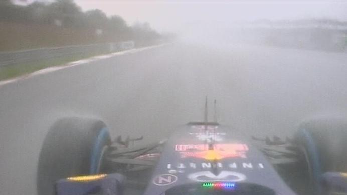 Sebastian Vettel crossed the line too late for a final run in Q3 but still qualified in second place. © FOWC Ltd