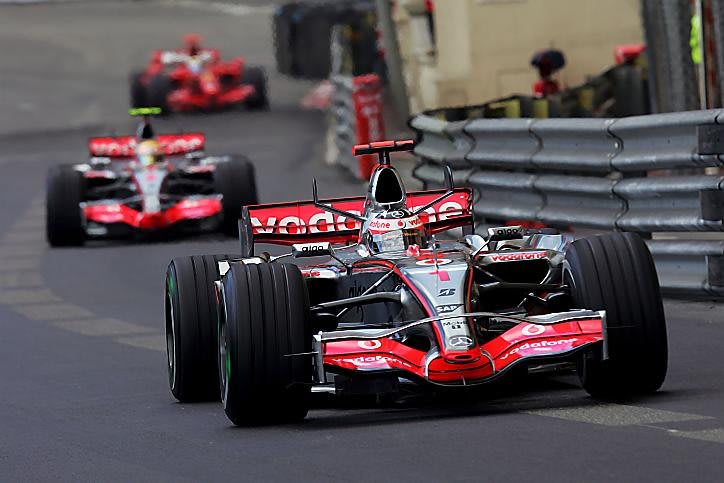 Fernando Alonso (ESP) McLaren MP4-22 Formula One World Championship, Rd 5, Monaco Grand Prix, Race, Monte-Carlo, Monaco, Sunday, 27 May 2007 © Sutton Images. No reproduction without permission