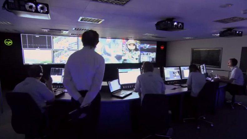 Formula One Management's remote operations centre. © Tata Communications