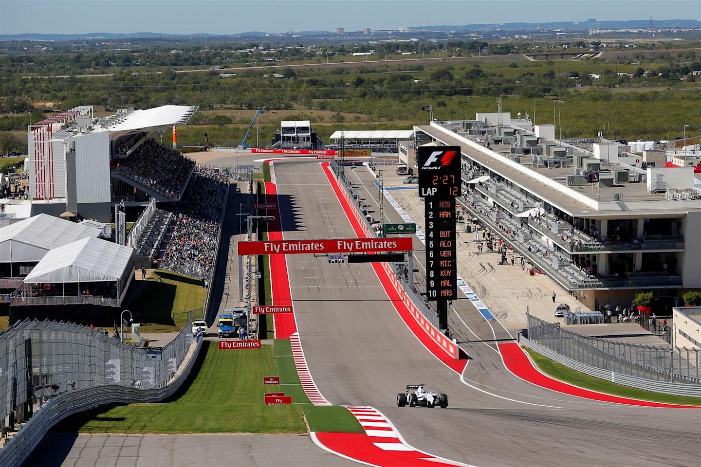 Felipe Massa (BRA) Williams FW36. Formula One World Championship, Rd17, United States Grand Prix, Practice, Austin, Texas, USA, Friday, 31 October 2014© Sutton Images. No reproduction without permission