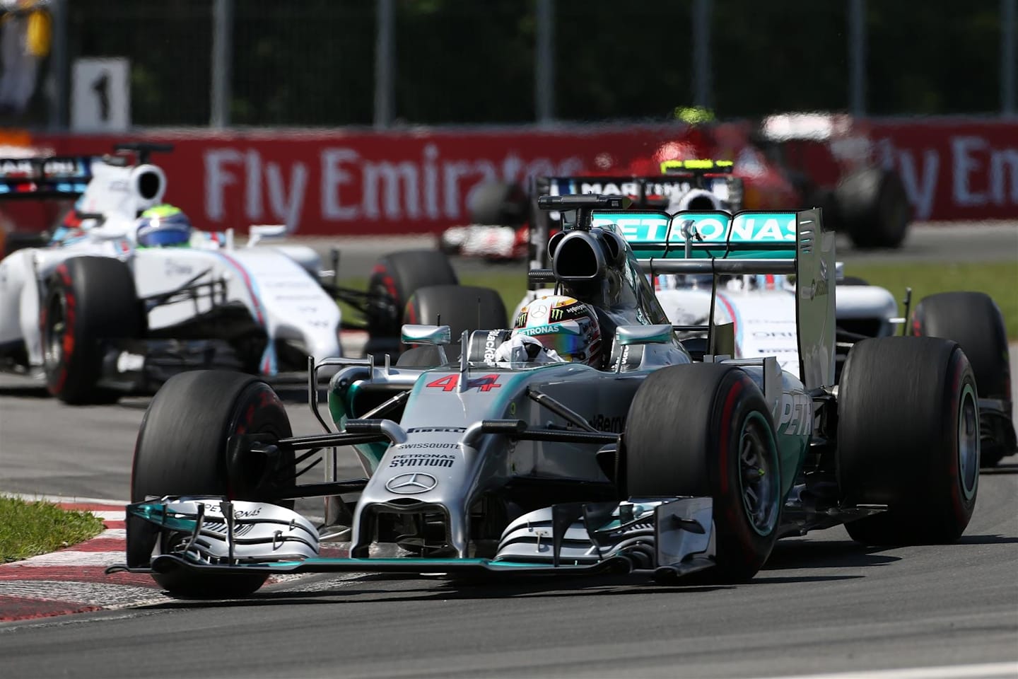 Lewis Hamilton (GBR) Mercedes AMG F1 W05. Formula One World Championship, Rd7, Canadian Grand Prix, Race, Montreal, Canada, Sunday, 8 June 2014