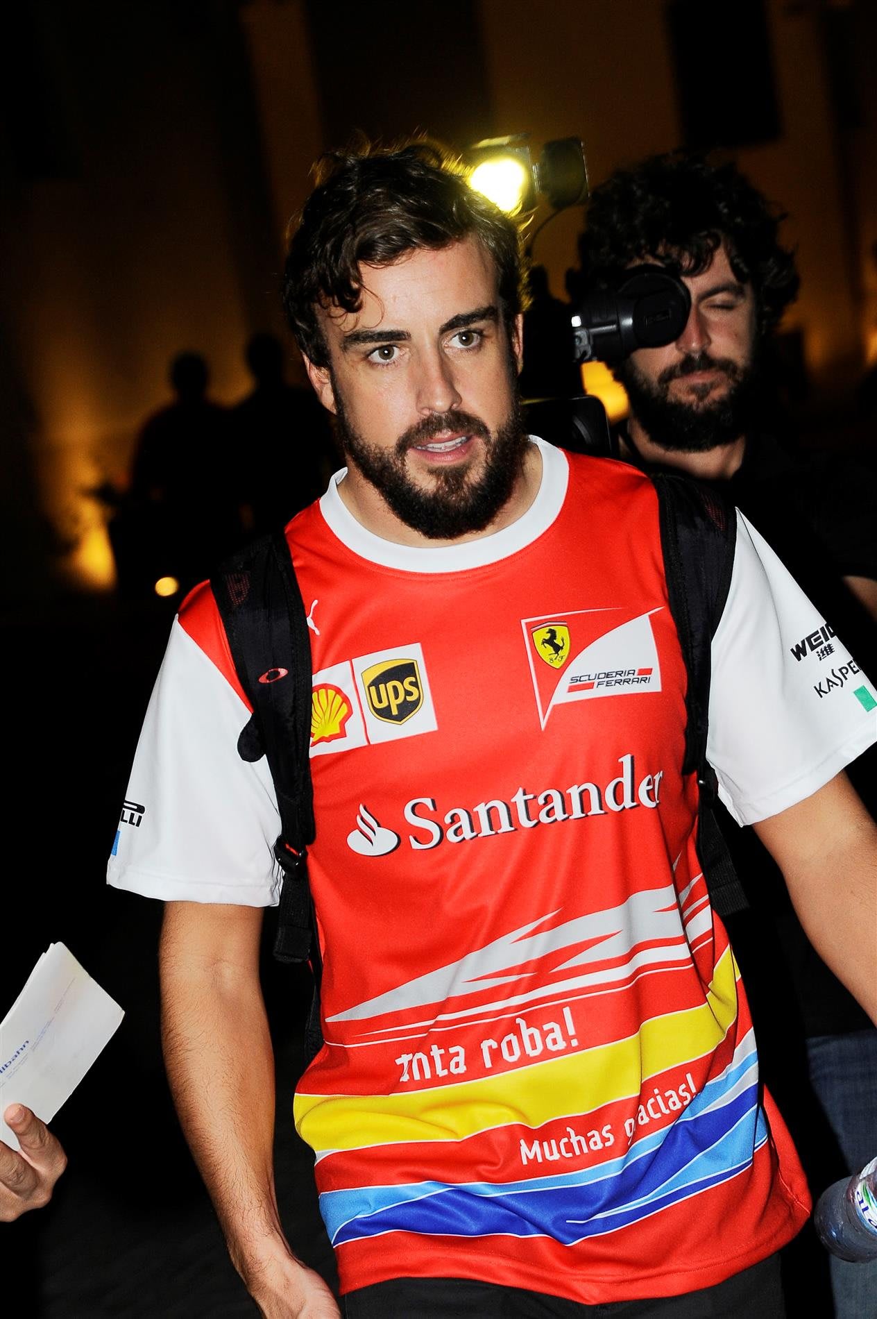 Fernando Alonso (ESP) Ferrari. Formula One World Championship, Rd19, Abu Dhabi Grand Prix, Race, Yas Marina Circuit, Abu Dhabi, UAE, Sunday, 23 November 2014. © Sutton Images