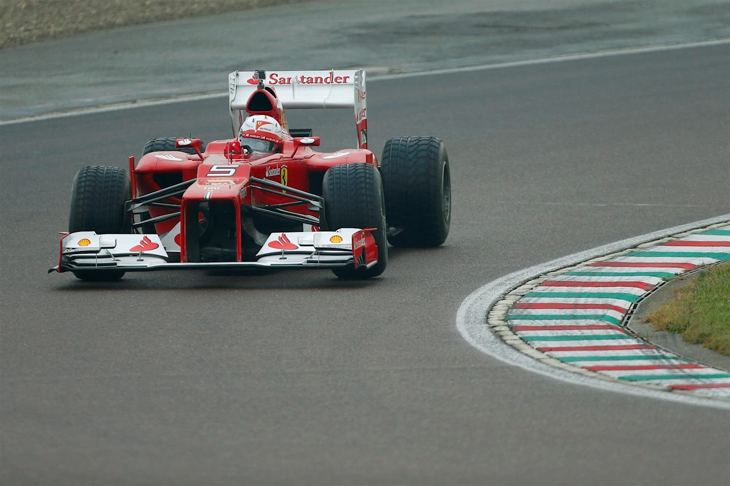 Sebastian Vettel (GER) Ferrari F2012. Sebastian Vettel First Ferrari F1 Run, Fiorano, Italy, 29 November 2014. © Sutton Images