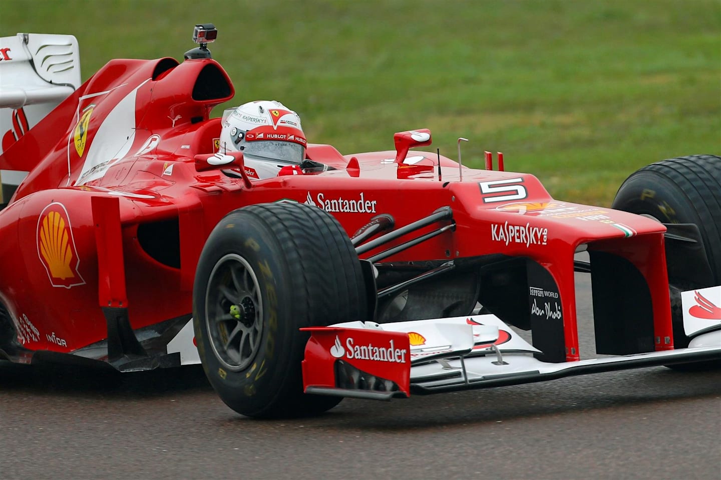 Sebastian Vettel (GER) Ferrari F2012. Sebastian Vettel First Ferrari F1 Run, Fiorano, Italy, 29 November 2014. © Sutton Images