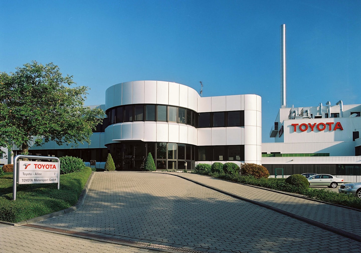 Toyota Motorsport Entrance. Toyota F1 Facility, Cologne, Germany. © Sutton Images