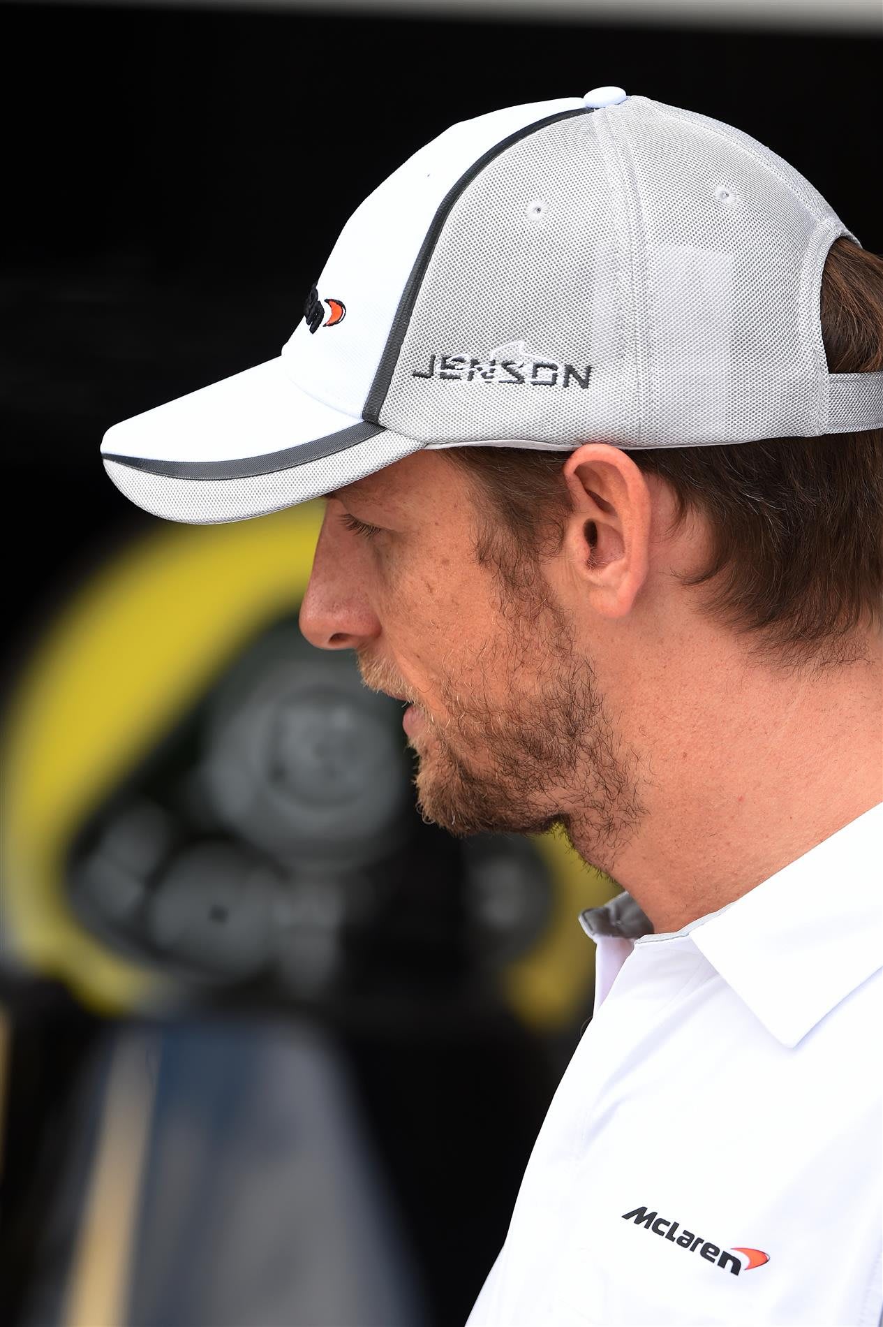 Jenson Button (GBR) McLaren. Formula One World Championship, Rd18, Brazilian Grand Prix, Preparations, Sao Paulo, Brazil, Thursday, 6 November 2014