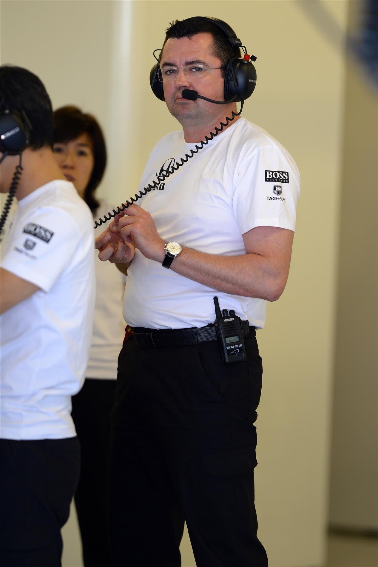 Eric Boullier (FRA) McLaren Racing Director. Formula One Testing, Yas Marina Circuit, Abu Dhabi, UAE, Tuesday, 25 November 2014