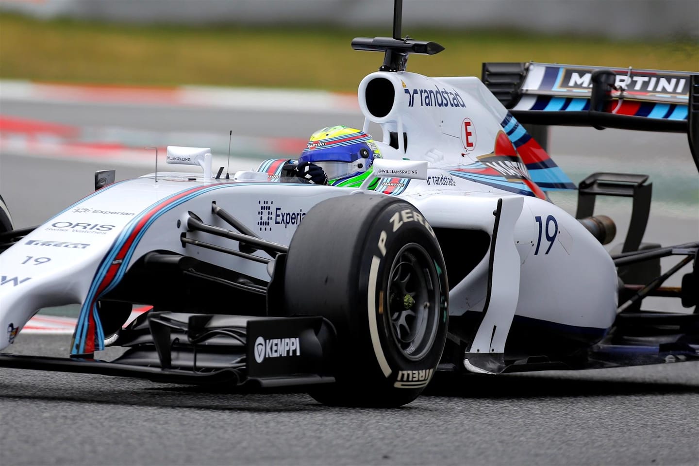 Felipe Massa (BRA) Williams FW36. Formula One Testing, Day One, Barcelona, Spain, Tuesday, 13 May 2014