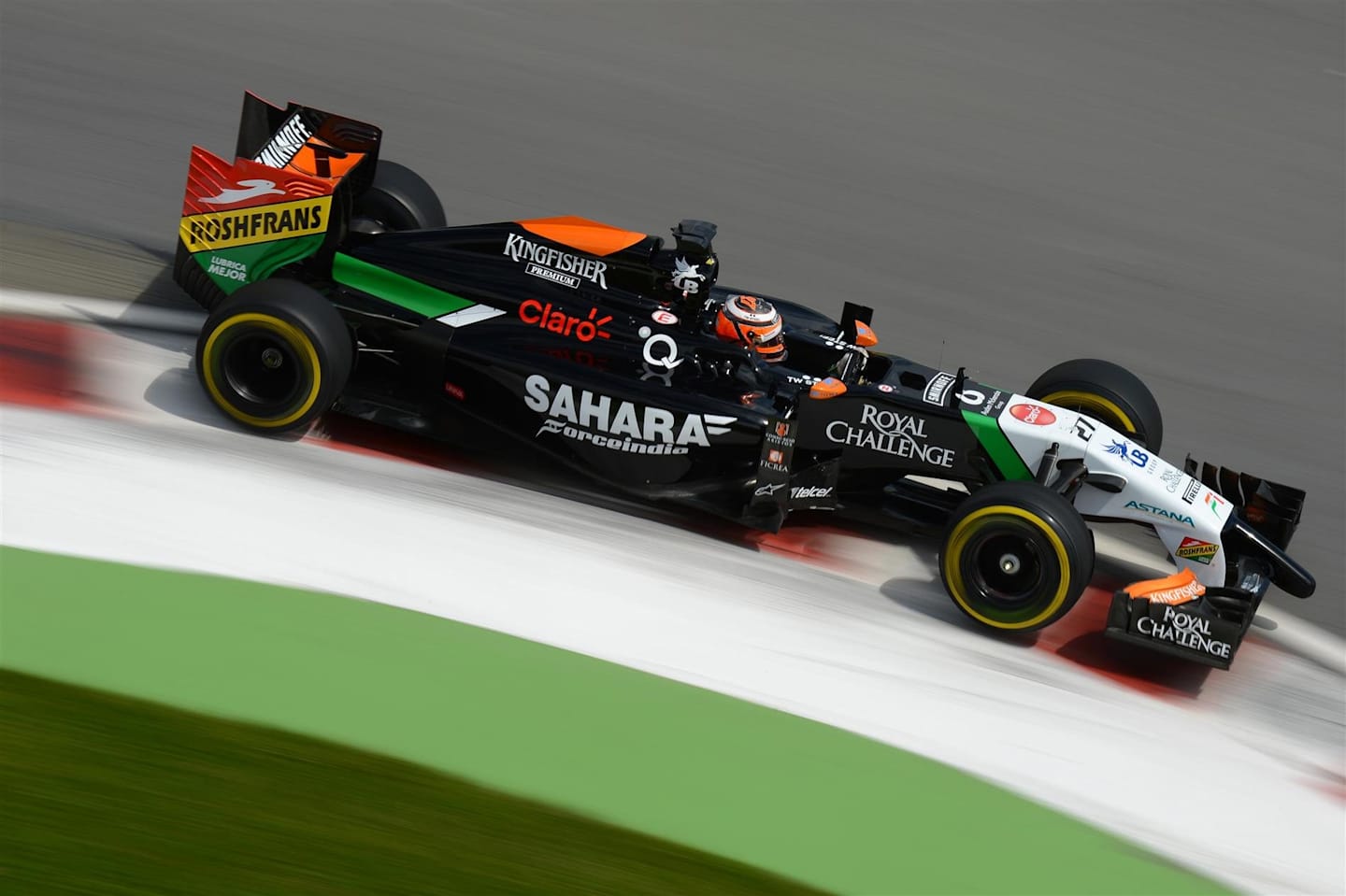 Nico Hulkenberg (GER) Force India VJM07. Formula One World Championship, Rd7, Canadian Grand Prix, Practice, Montreal, Canada, Friday, 6 June 2014