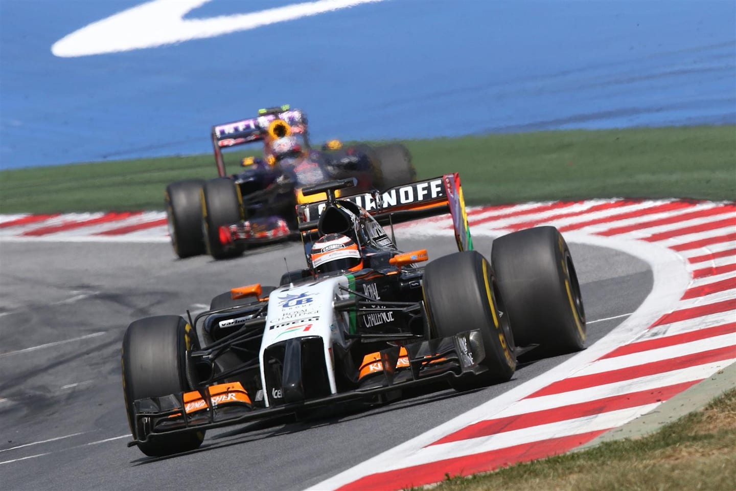 Nico Hulkenberg (GER) Force India VJM07. Formula One World Championship, Rd8, Austrian Grand Prix, Race, Spielberg, Austria, Sunday, 22 June 2014