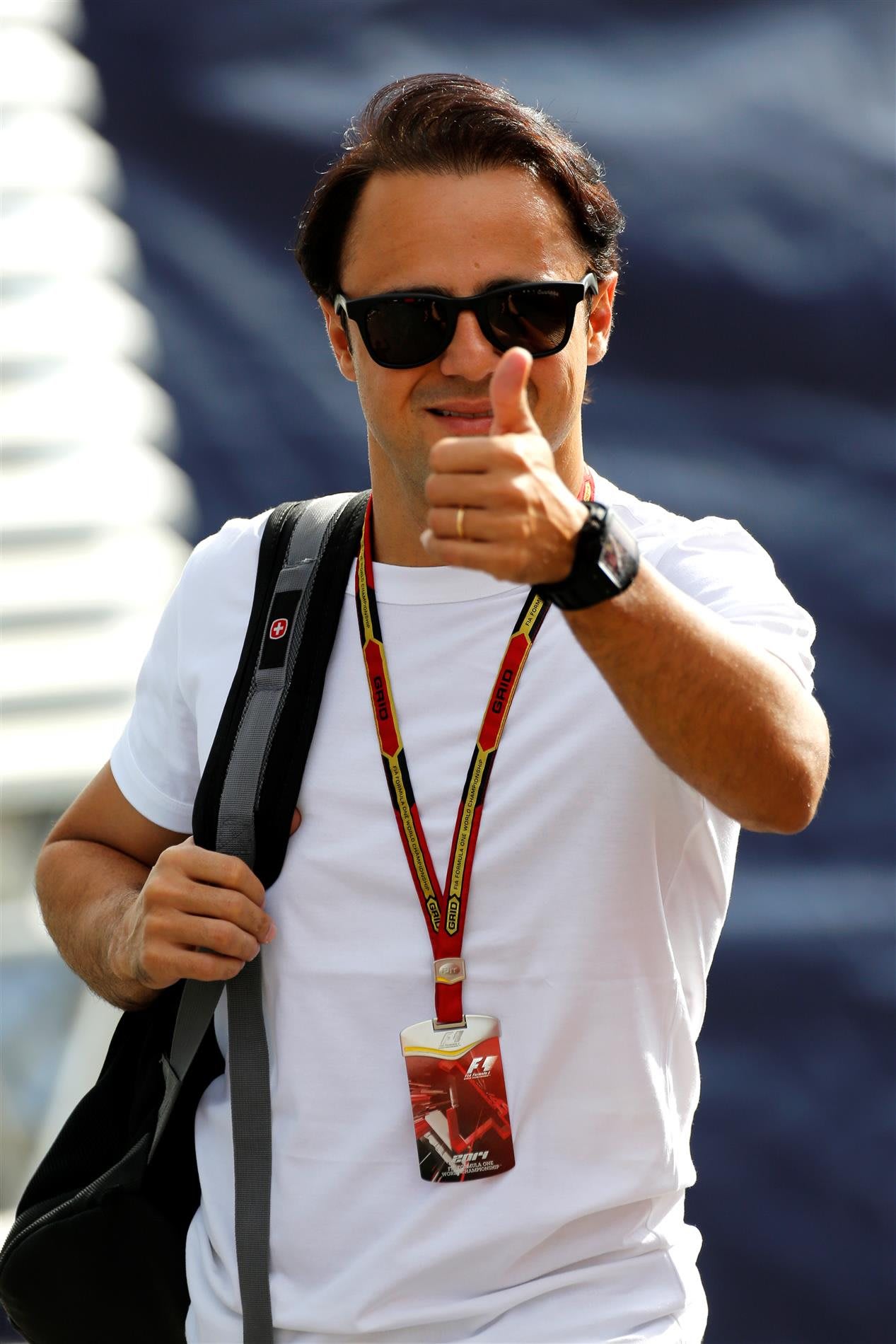 Felipe Massa (BRA) Williams. Formula One World Championship, Rd13, Italian Grand Prix, Monza, Italy, Preparations, Thursday, 4 September 2014