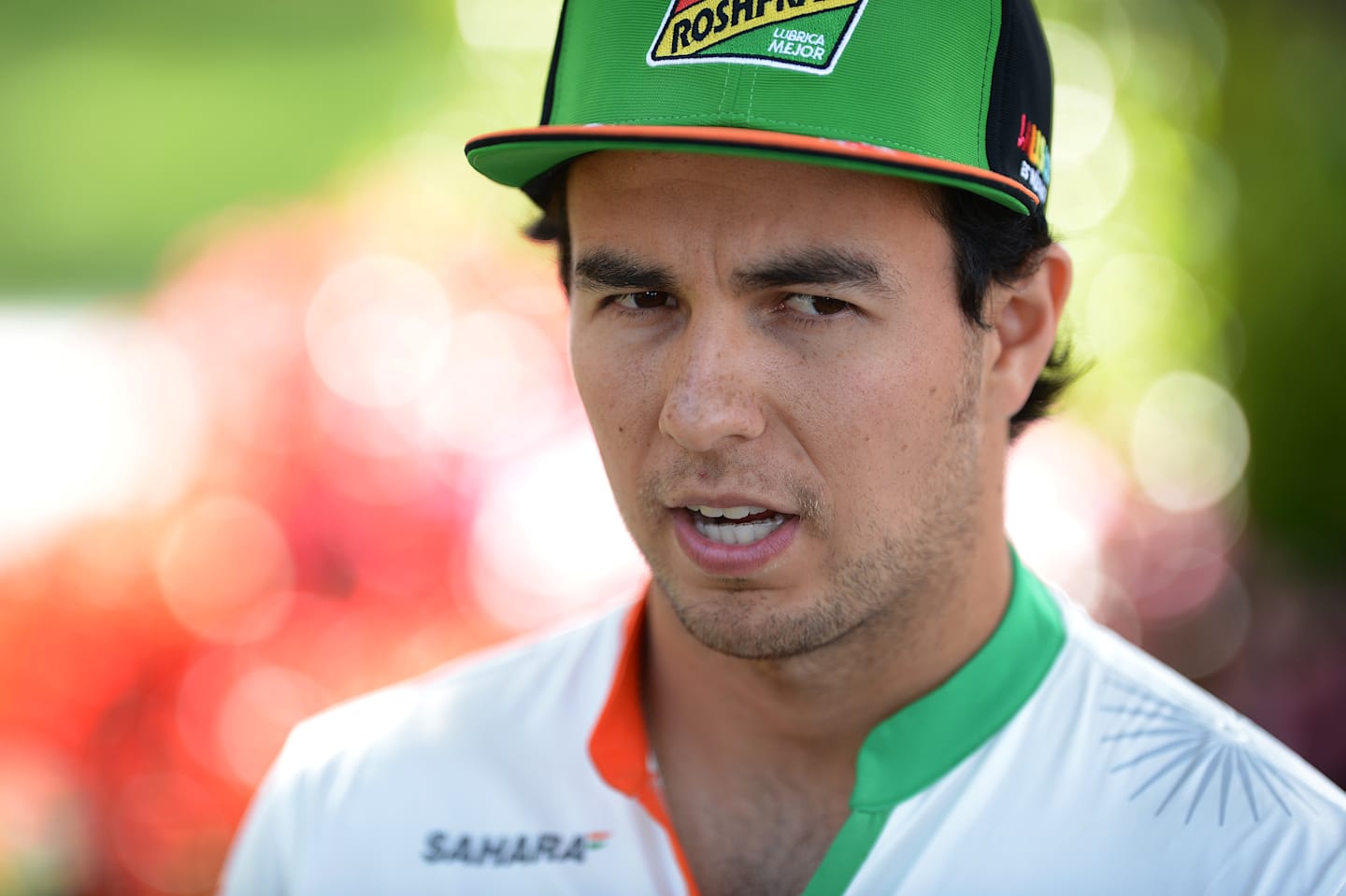 Sergio Perez (MEX) Force India.
Formula One World Championship, Rd1, Australian Grand Prix, Preparations, Albert Park, Melbourne, Australia, Thursday 13 March 2014. © Sutton Motorsport Images