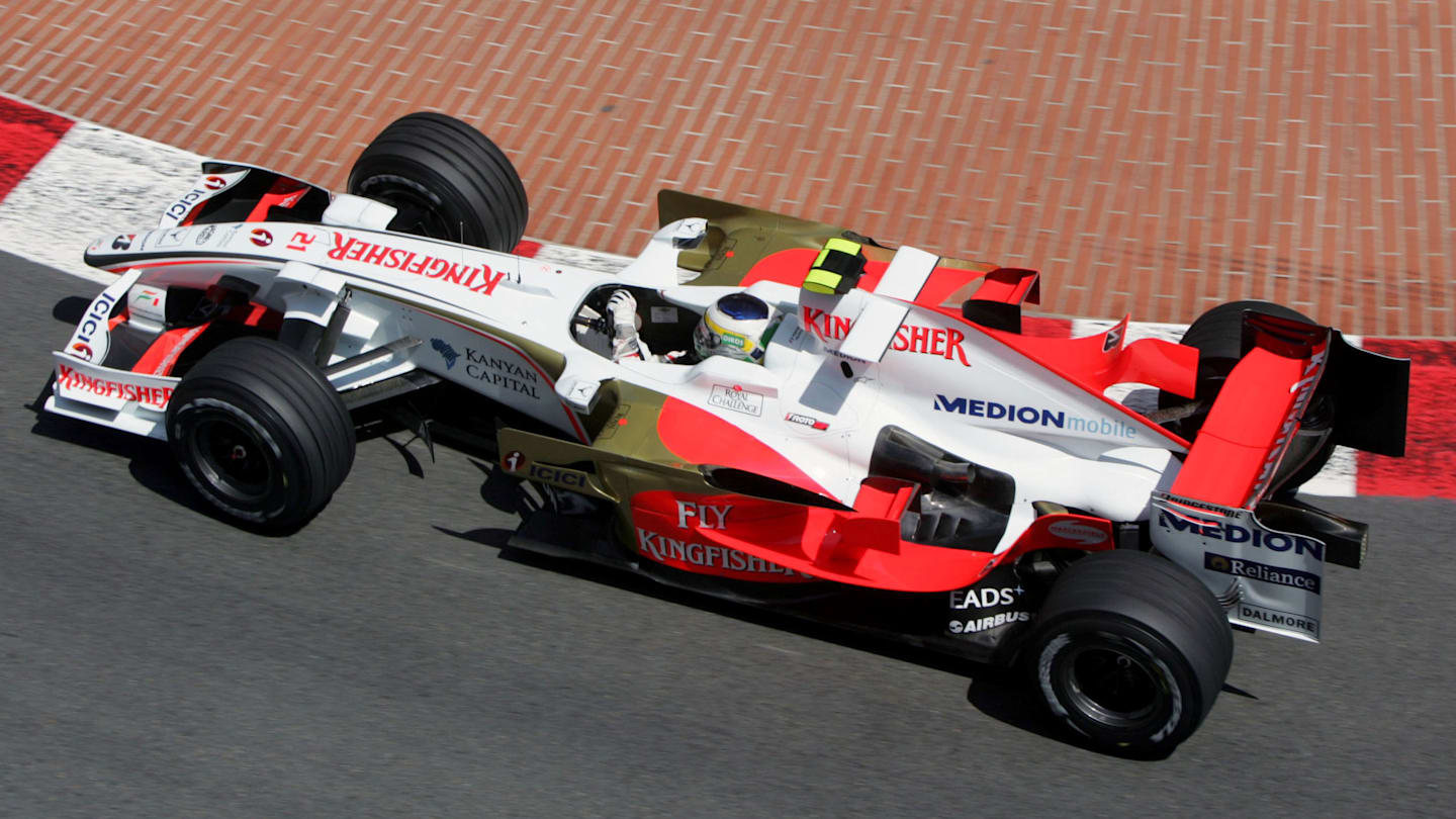 Giancarlo Fisichella (ITA) Force India F1 VJM01.  Formula One World Championship, Rd 6, Monaco