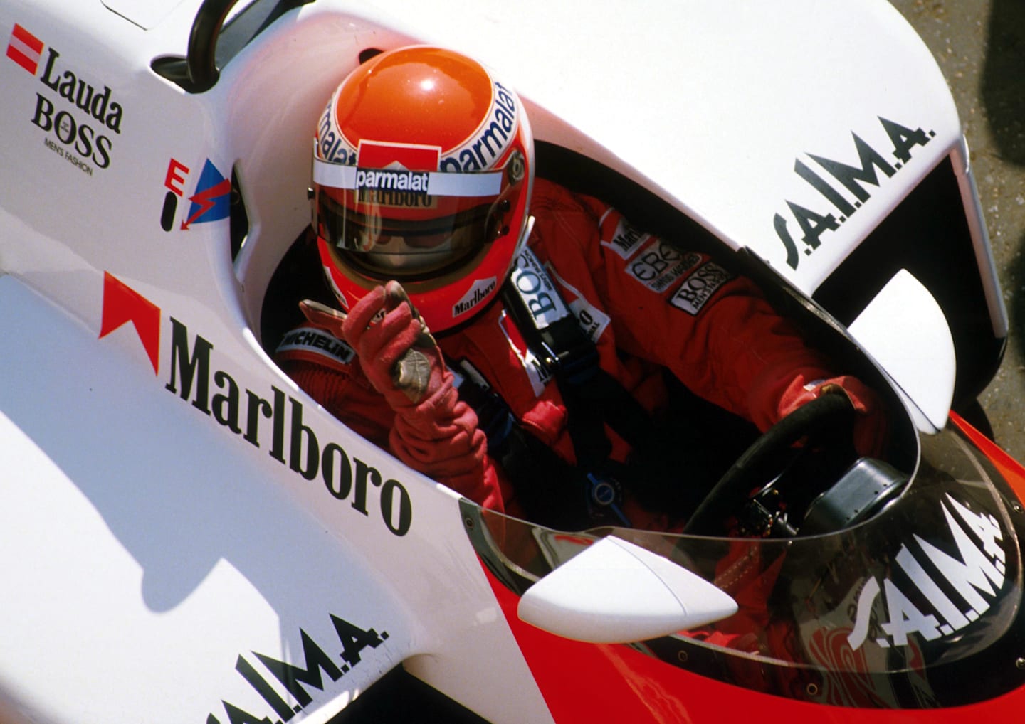 Niki Lauda(AUT), McLaren MP4/2, DNF Brazilian GP, Rio de Janeiro, 25 March 1984